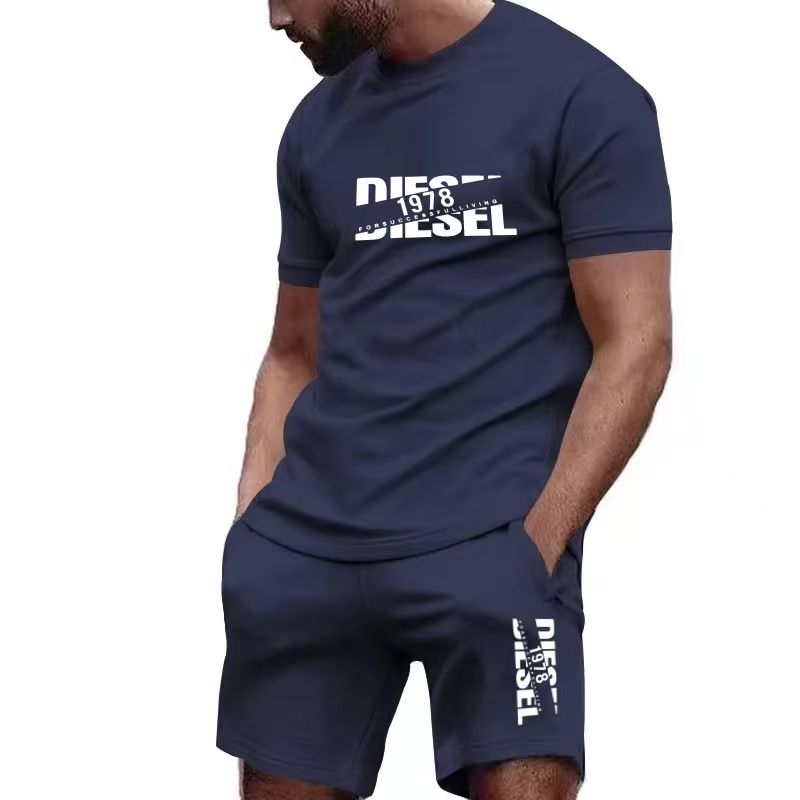 Men'S Fashion Rules - 2026 new summer men's T-shirt+shorts set
