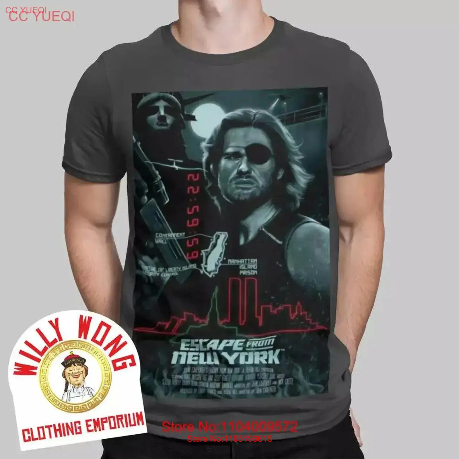 Poster Men Fashion - Escape From New York T Shirt