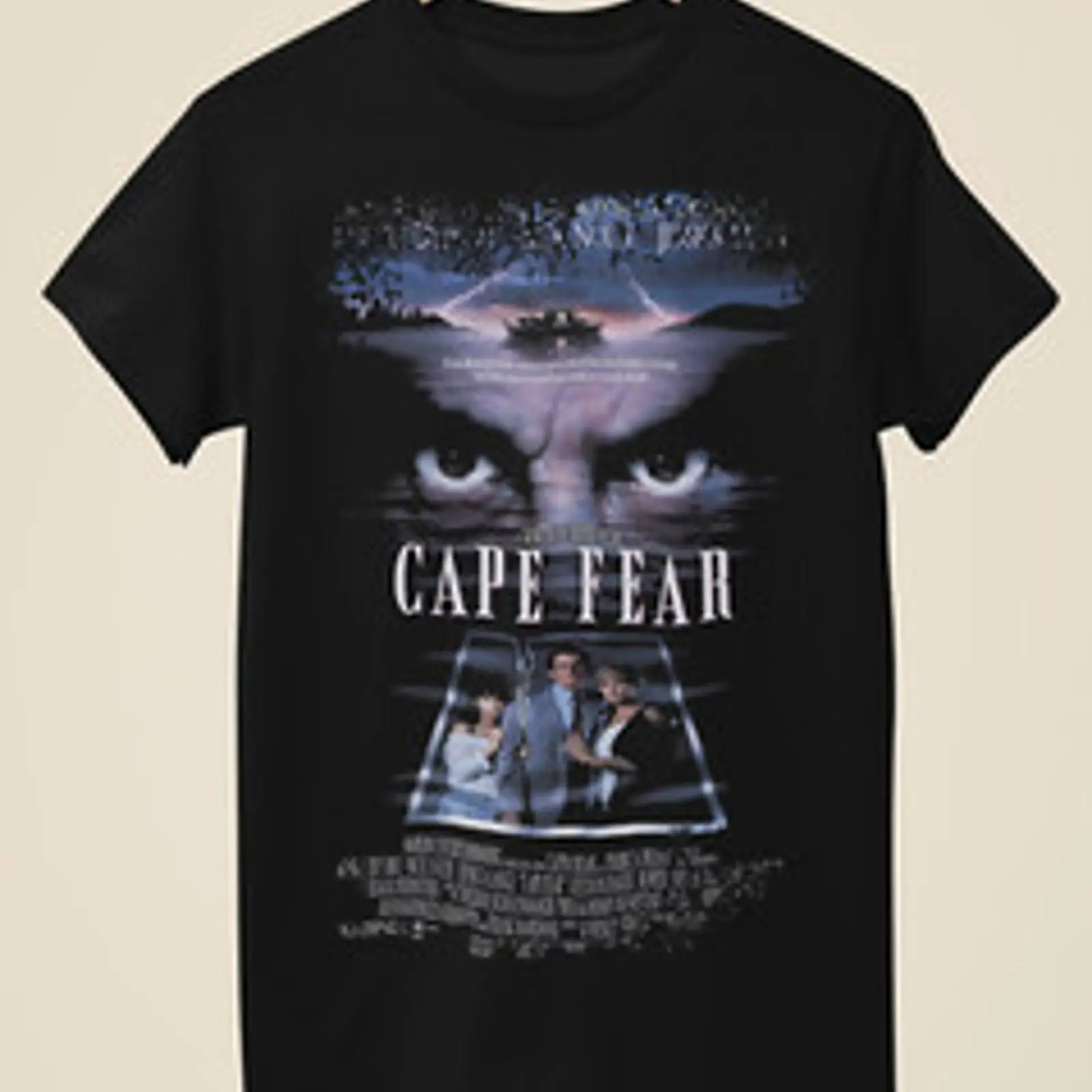 Poster Men Fashion - Cape Fear black t shirt inspired