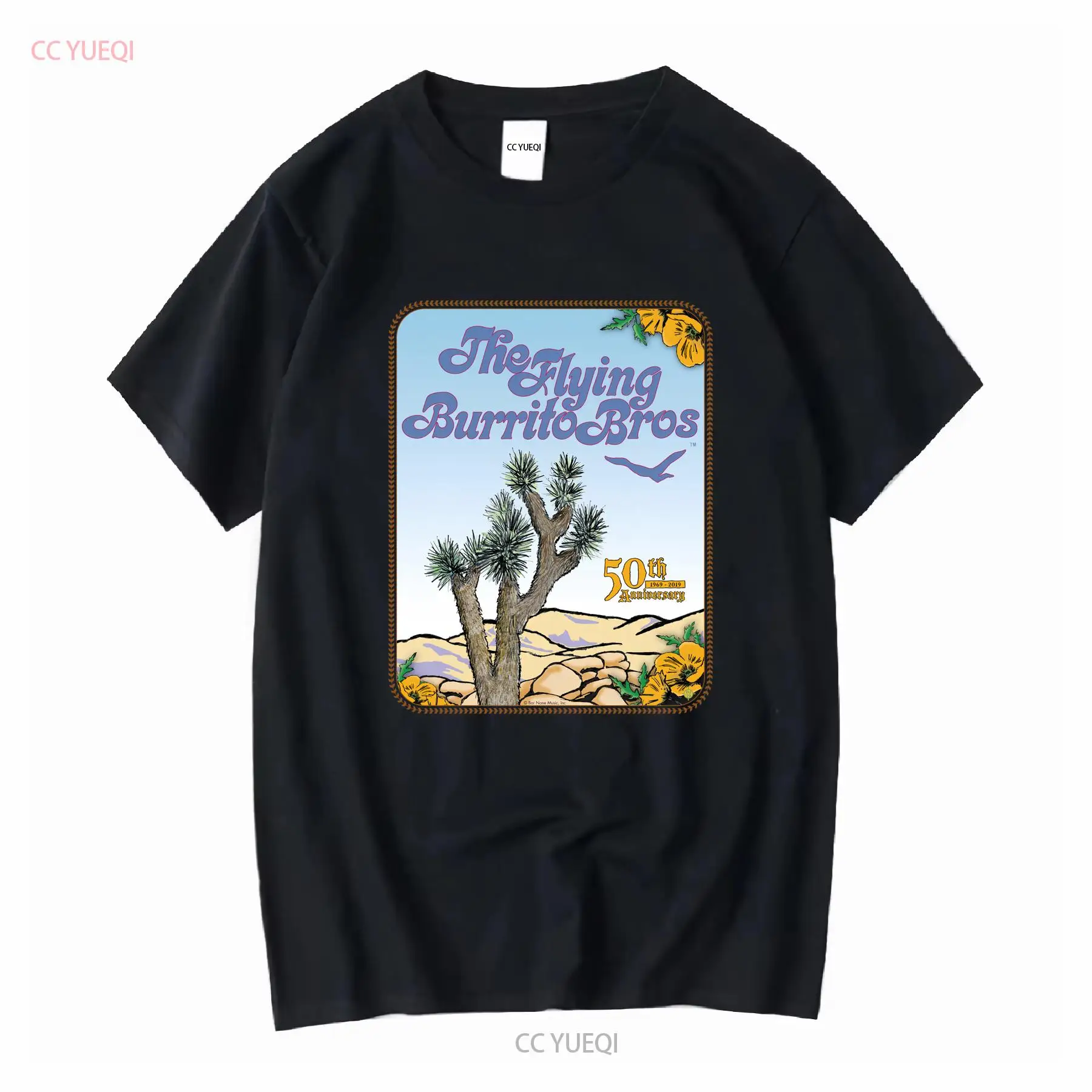 Poster Men Fashion - The Flying Burrito Brothers Band Poster
