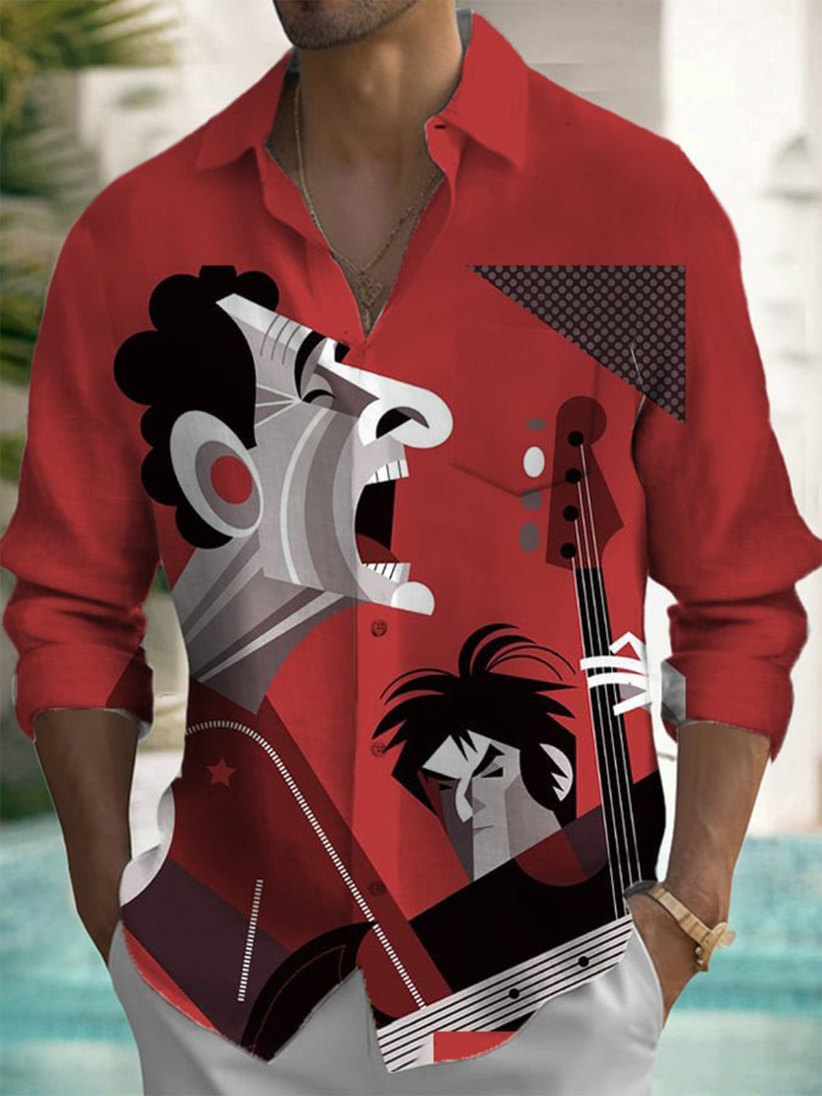 Men's Button-down Casual Shirt - đánh giá và giá Men'S Spring Fashion