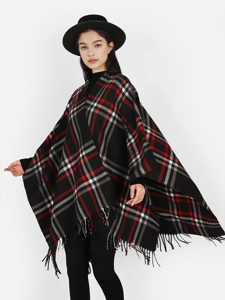 Winter Women Men Scarf Layers  - đánh giá và giá Mens Fashion Poncho