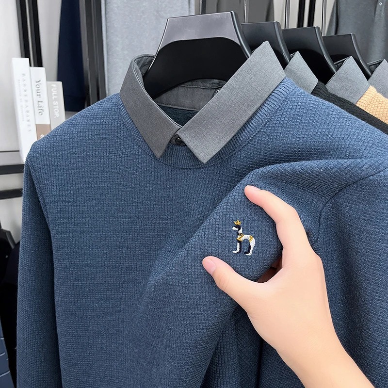 Luxury brand men's long sleeve - đánh giá và giá Mens Fashion Mullet