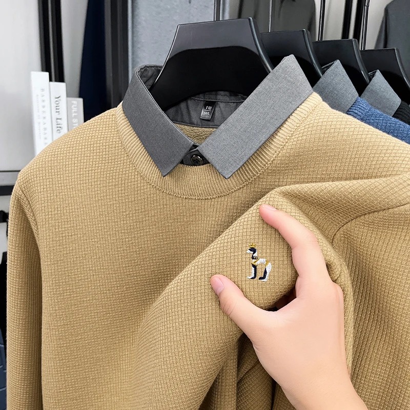 Luxury brand men's long sleeve - đánh giá và giá Mens Fashion Mullet