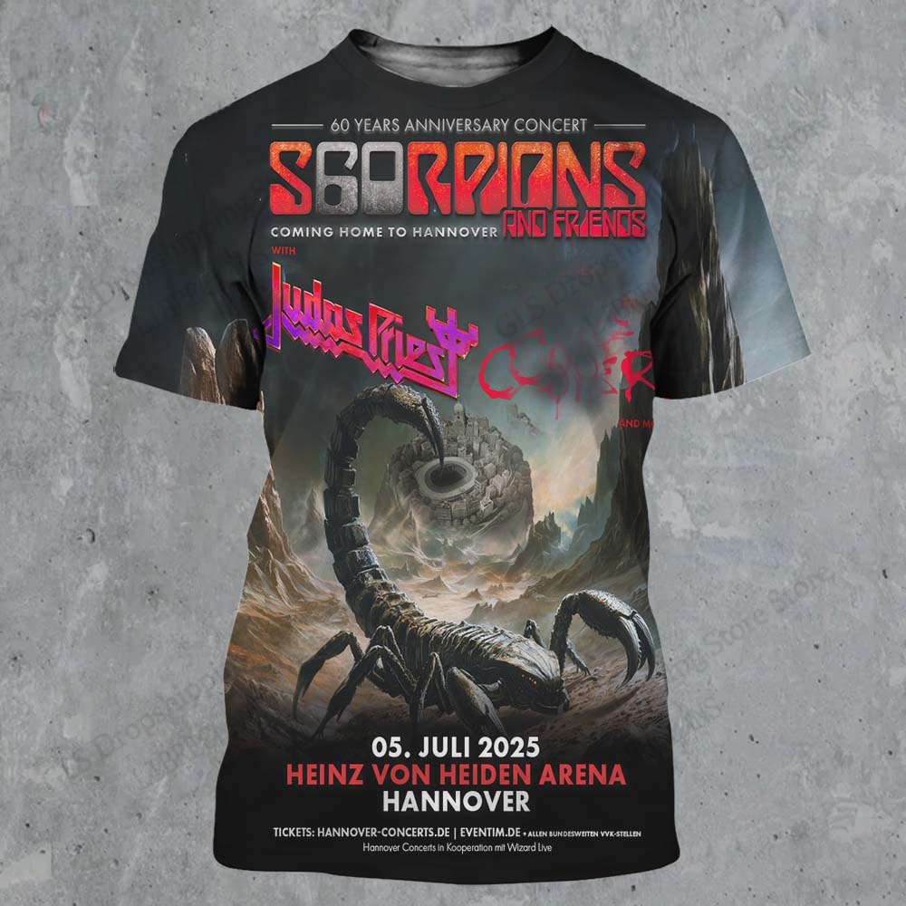 New Rock Band Scorpions 60 Yea - đánh giá và giá Men'S Fashion Over 60