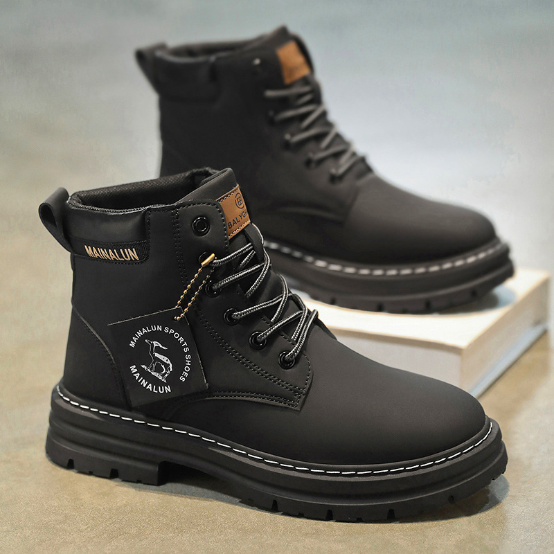 Classic Men High Top Boots Hig - đánh giá và giá Men'S Fashion Footwear
