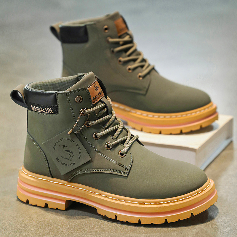 Classic Men High Top Boots Hig - đánh giá và giá Men'S Fashion Footwear