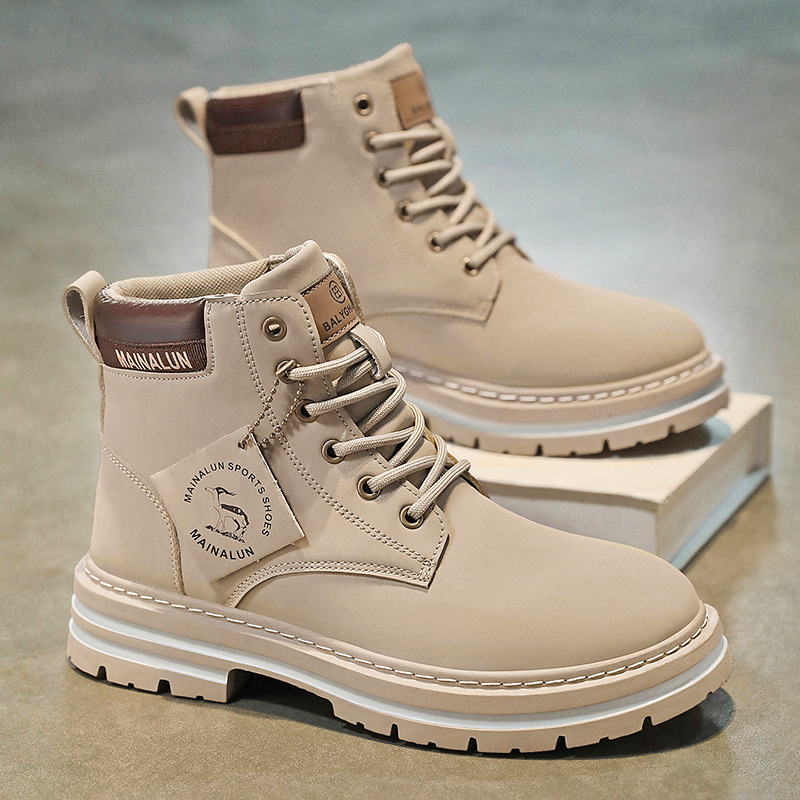 Classic Men High Top Boots Hig - đánh giá và giá Men'S Fashion Footwear