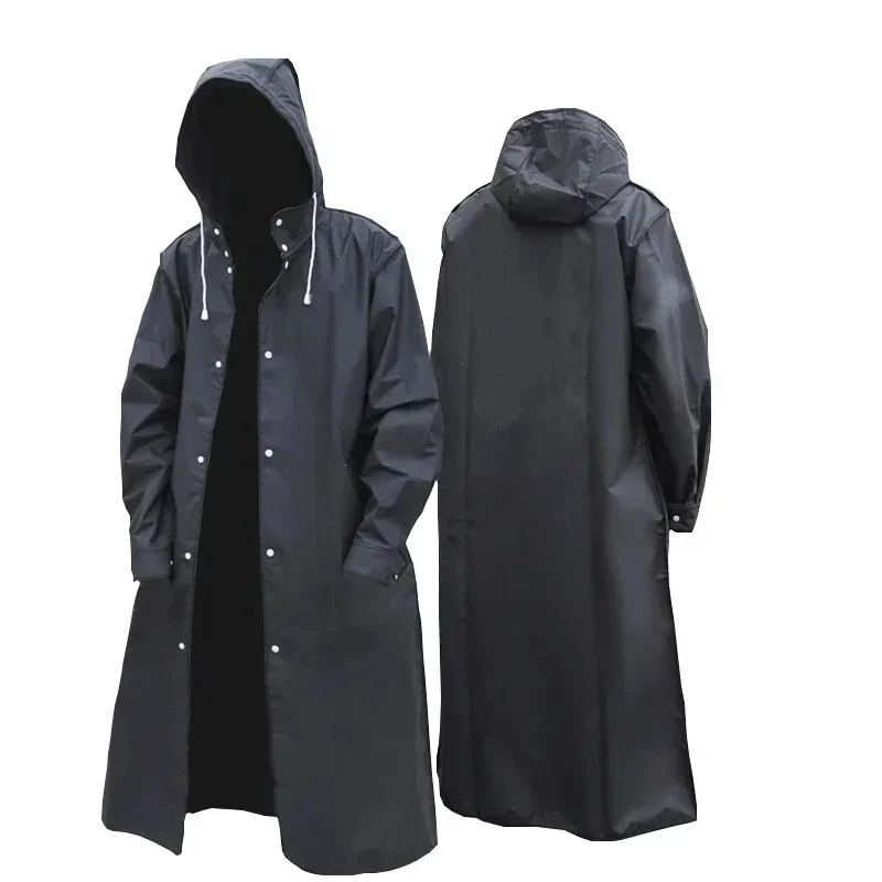 Black Fashion Adult Waterproof - đánh giá và giá Mens Fashion Poncho