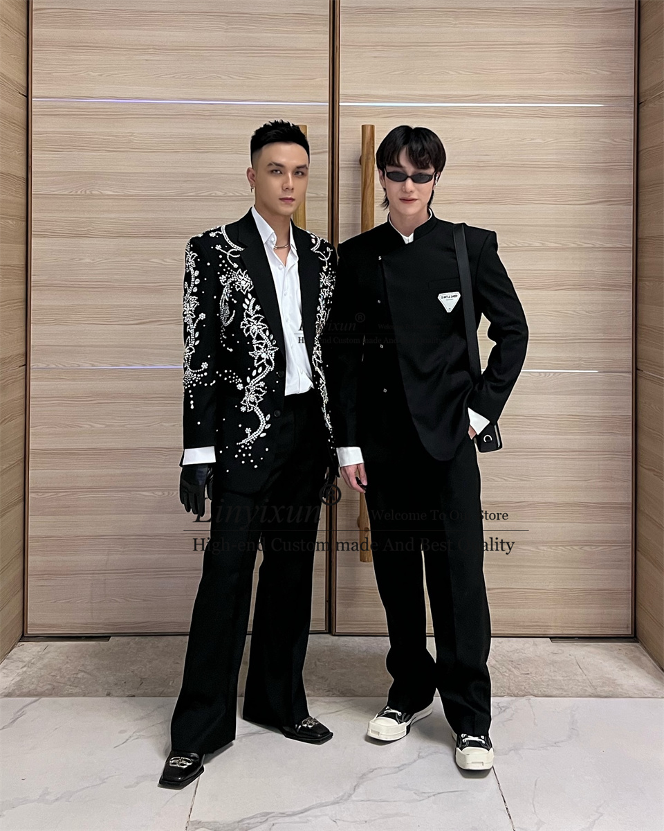 Fashion Metal Diamond Embellis - đánh giá và giá Mens Fashion Trajes