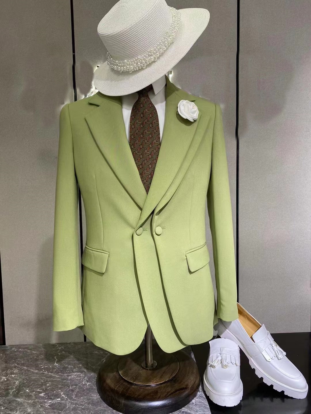 Tùy Chỉnh Thiết Kế Mới Nhất Th - đánh giá và giá Mens Fashion Trajes