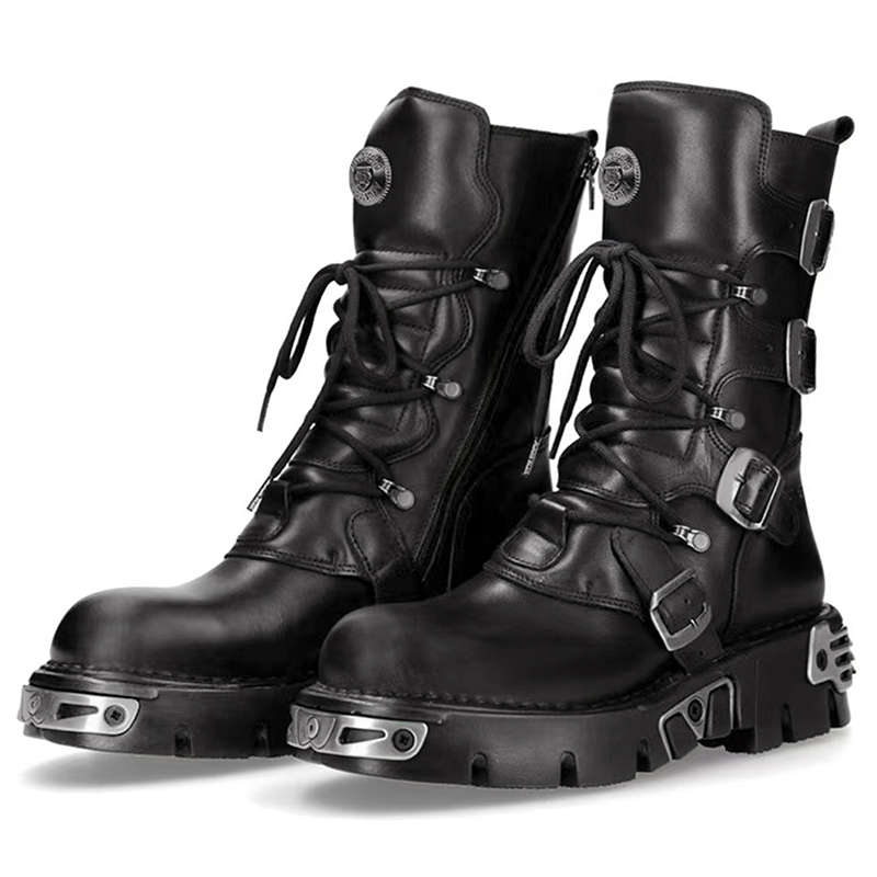 men luxury fashion punk gothic - đánh giá và giá Men'S Fashion Footwear