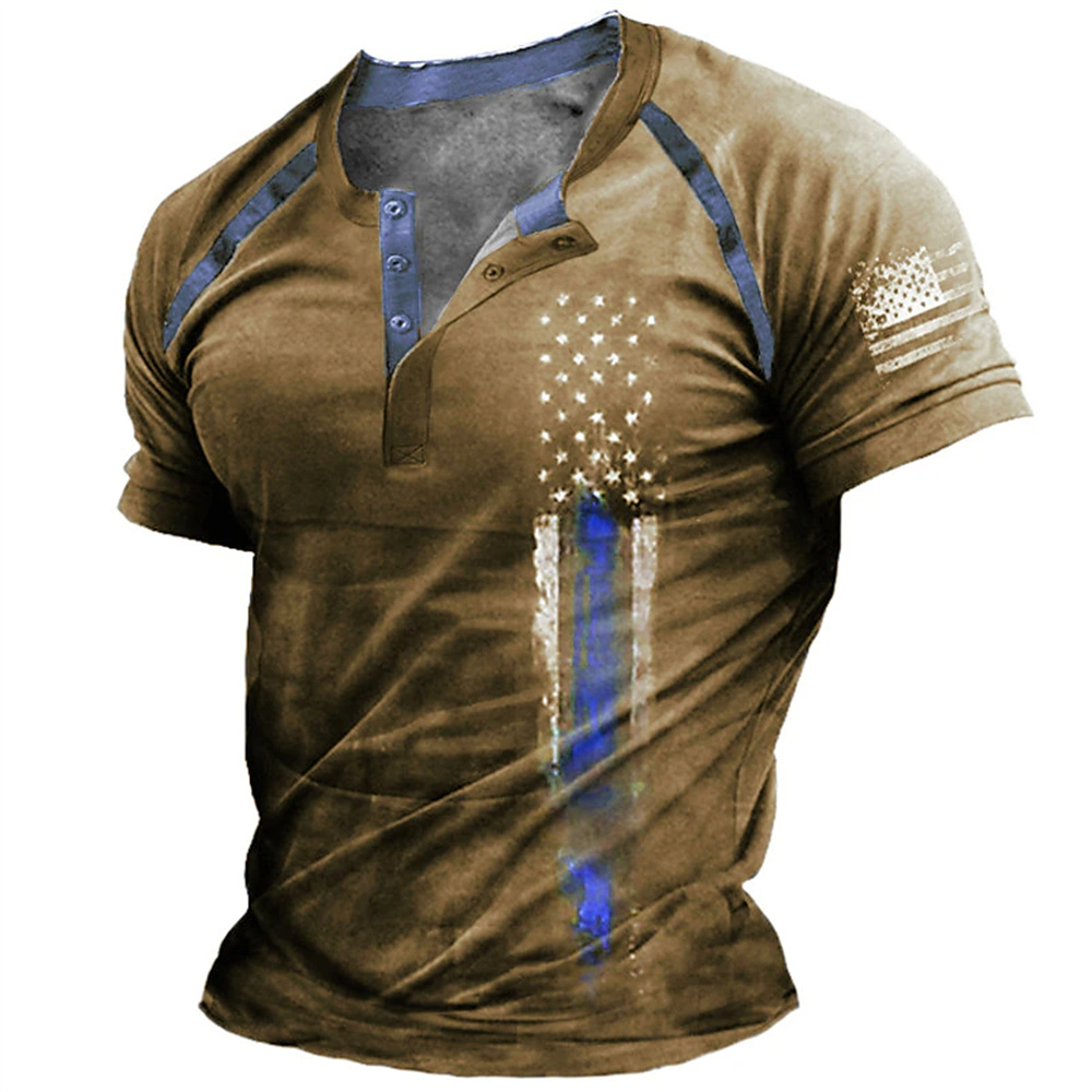 Funny 3D American Flag Print M - đánh giá và giá Men'S Fashion Rules