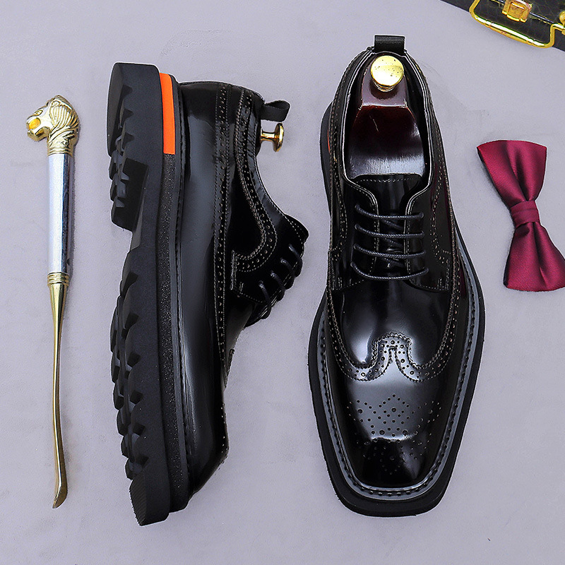Men's Brogue Platform Oxford S - đánh giá và giá Oxford Shoes Brogue