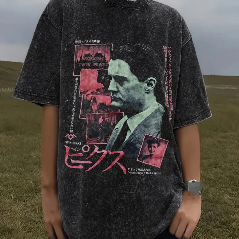 Twin Peaks TV Show Washed Over - đánh giá và giá Poster Men Fashion