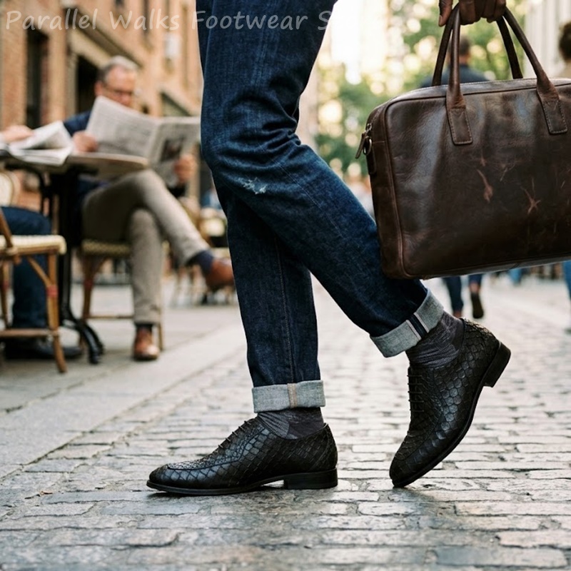 Sartorial Men Oxfords Fish Sca - đánh giá và giá Oxford Shoes Brogue