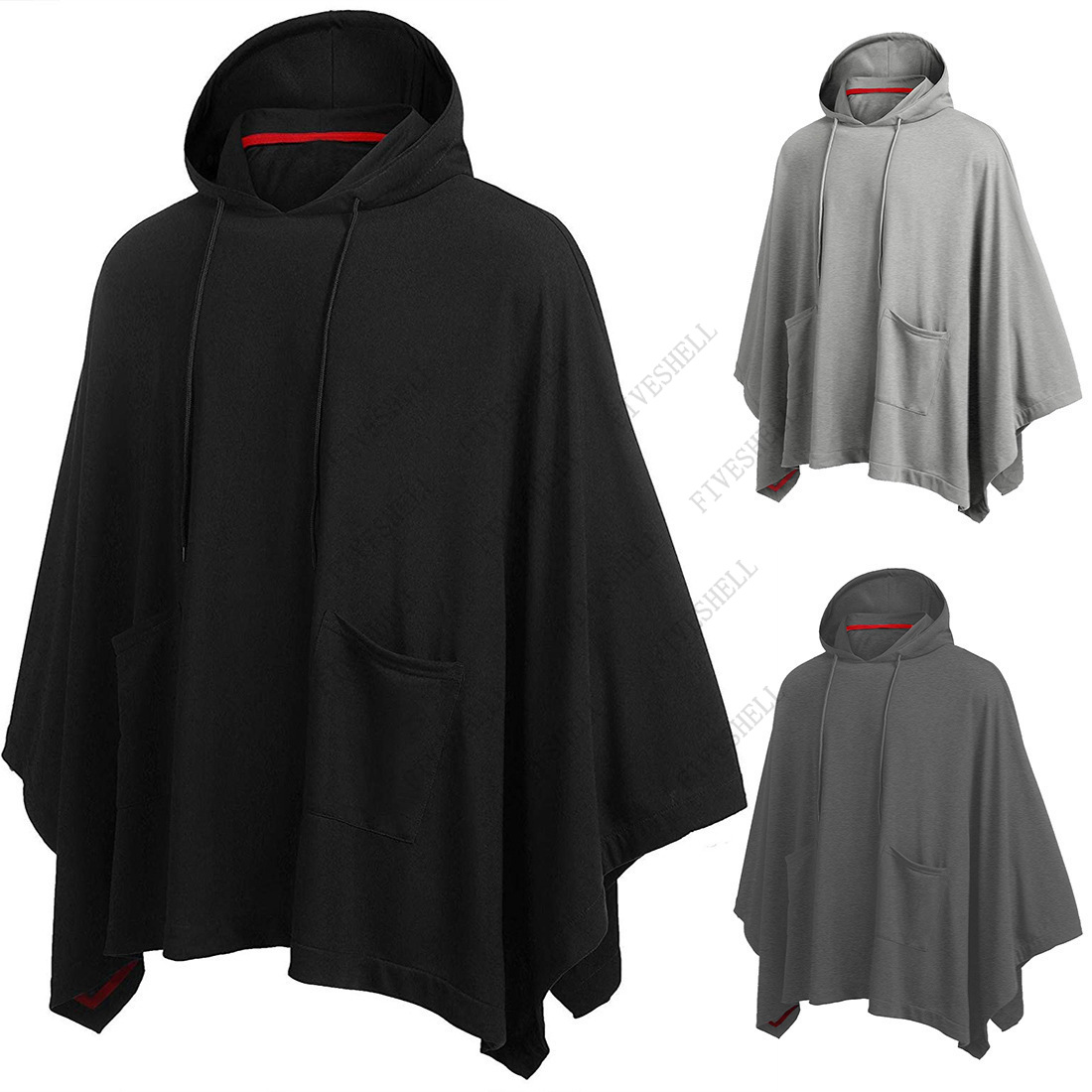Unisex Casual Mũ Trùm Poncho M - đánh giá và giá Mens Fashion Poncho