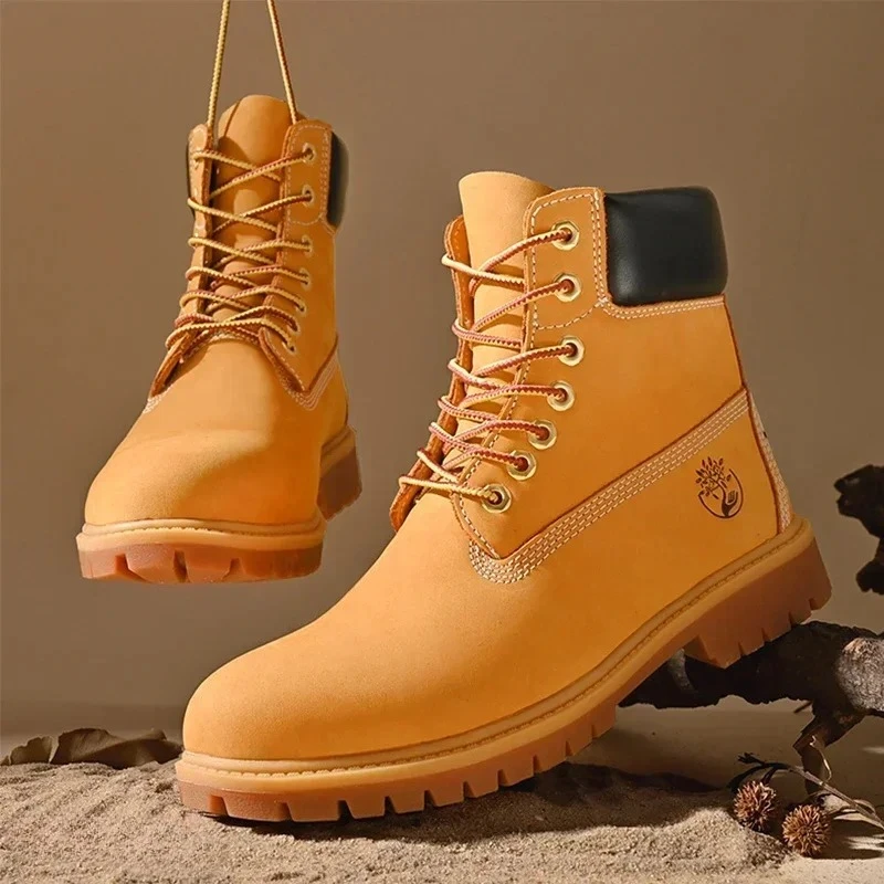 Boots Men High Top Boots High  - đánh giá và giá Men'S Fashion Footwear