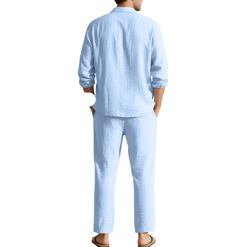 Spring Summer Linen Casual Set - đánh giá và giá Men'S Spring Fashion