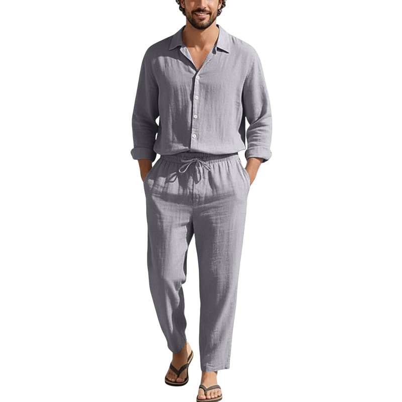 Spring Summer Linen Casual Set - đánh giá và giá Men'S Spring Fashion