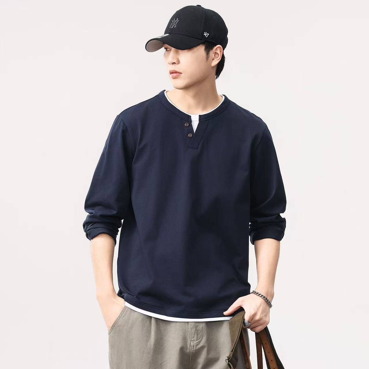 New Spring and autumn men long - đánh giá và giá Men'S Spring Fashion